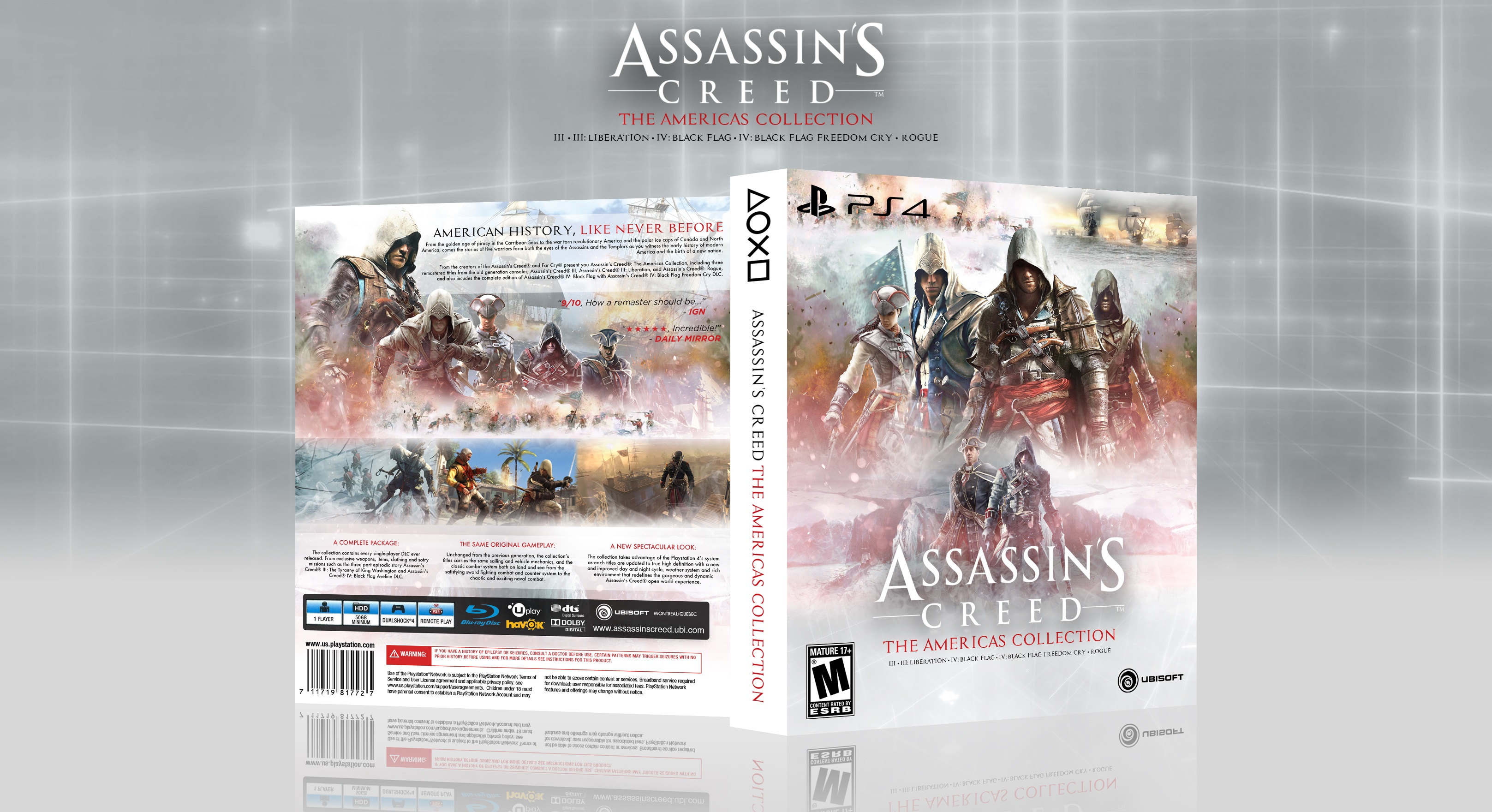 Assassin's Creed: The Americas Collection box cover
