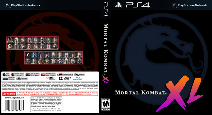 Mortal Kombat XL box art cover