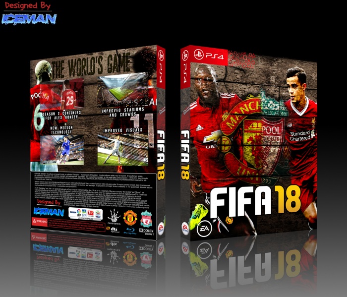 FIFA 18 box art cover