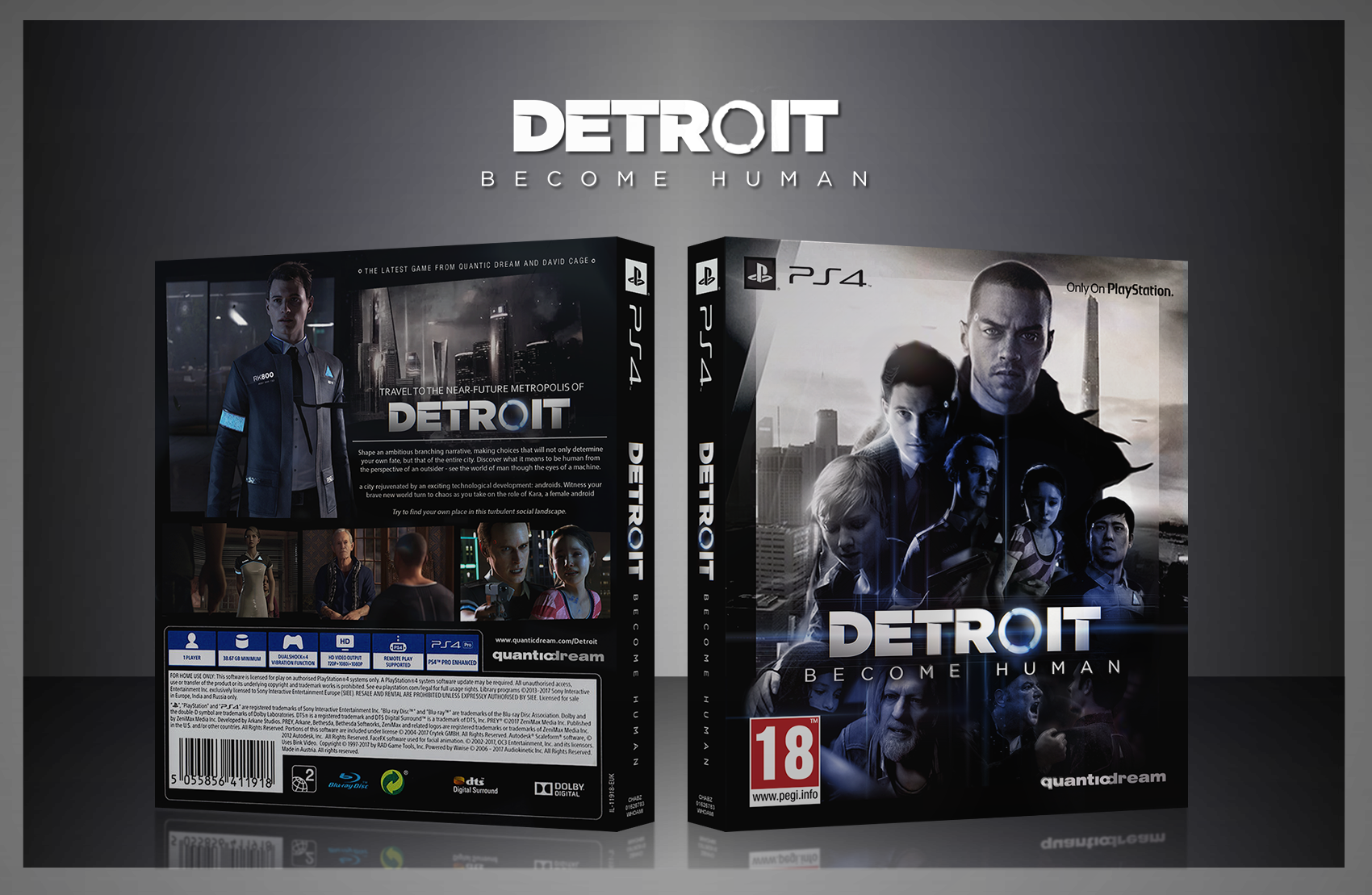 Detroit: Become Human box cover