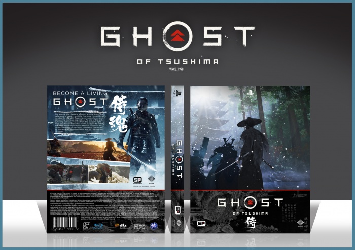 Ghost of Tsushima box art cover