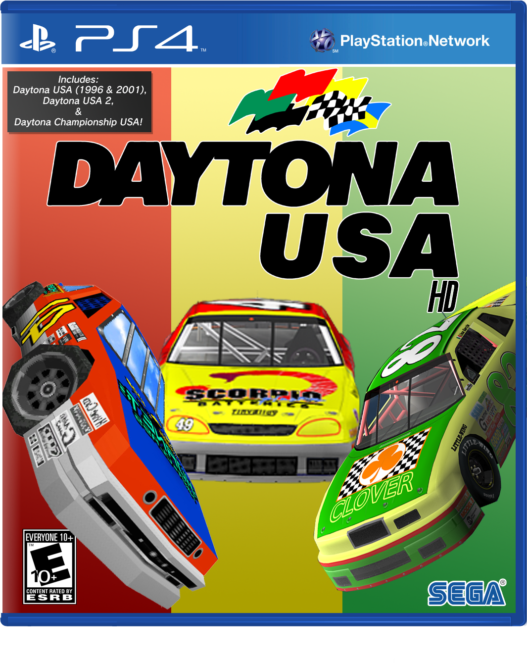 Daytona USA HD Collection box cover