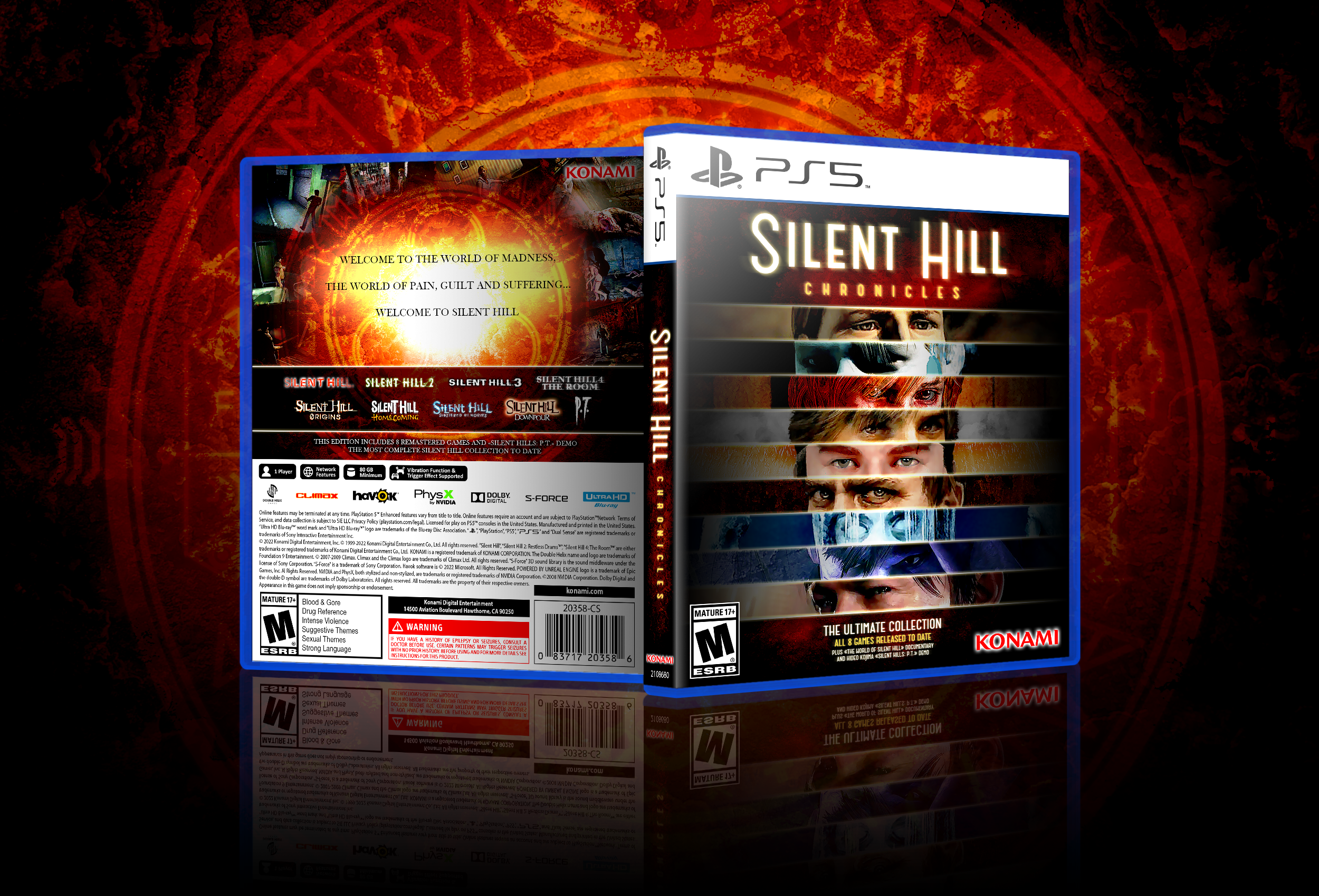 Silent Hill: Chronicles box cover