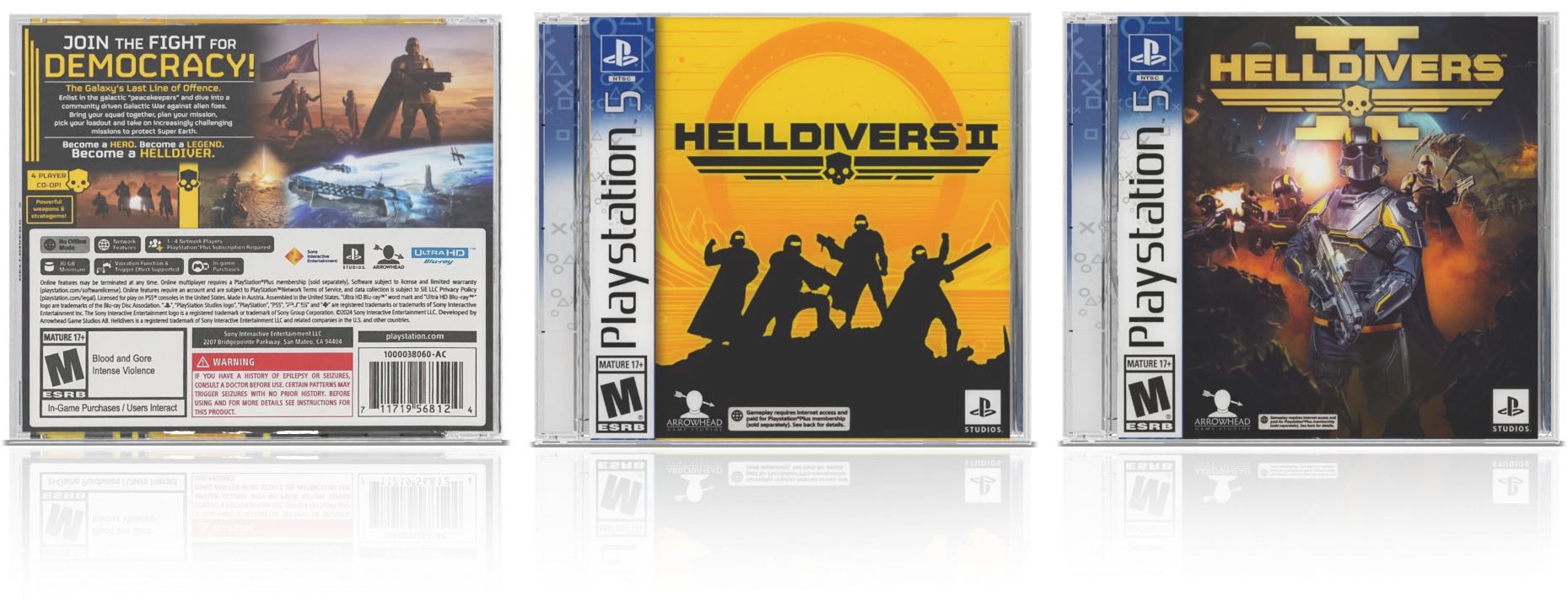 Helldivers II box cover