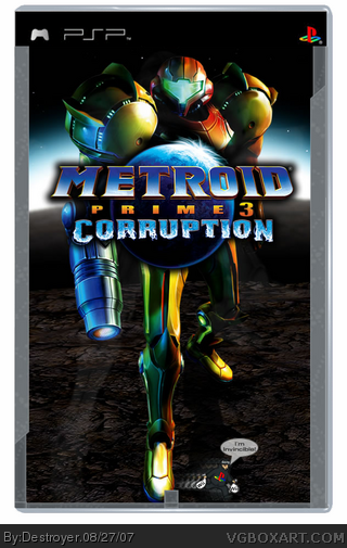 Metroid Prime 3 : Corruption box cover