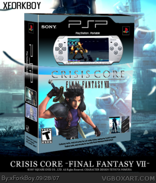 Final Fantasy Crisis Core Entertainment Pack box cover