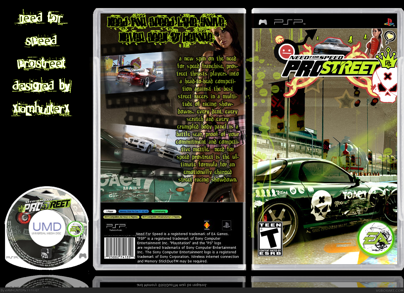 Need For Speed: ProStreet box cover