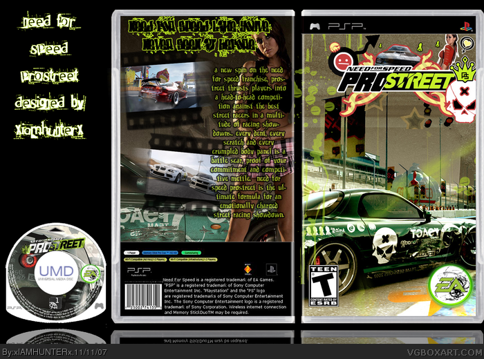 Need For Speed: ProStreet box art cover
