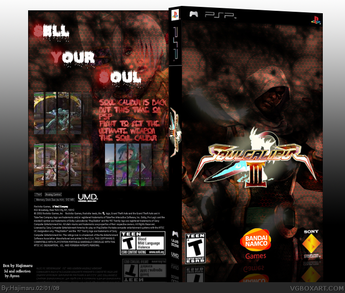 Soul Calibur III box cover