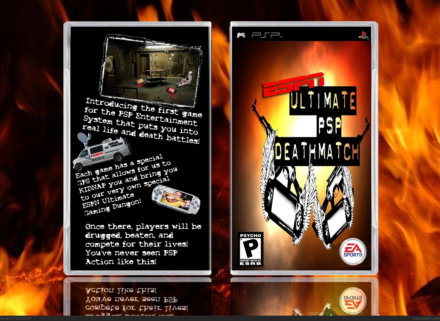 ESPN Ultimate PSP Deathmatch box cover