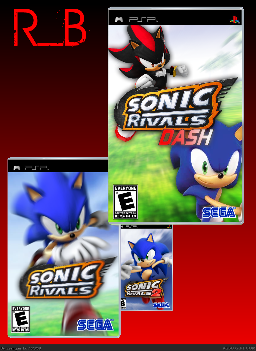 sonic Rivals Trilogy box cover