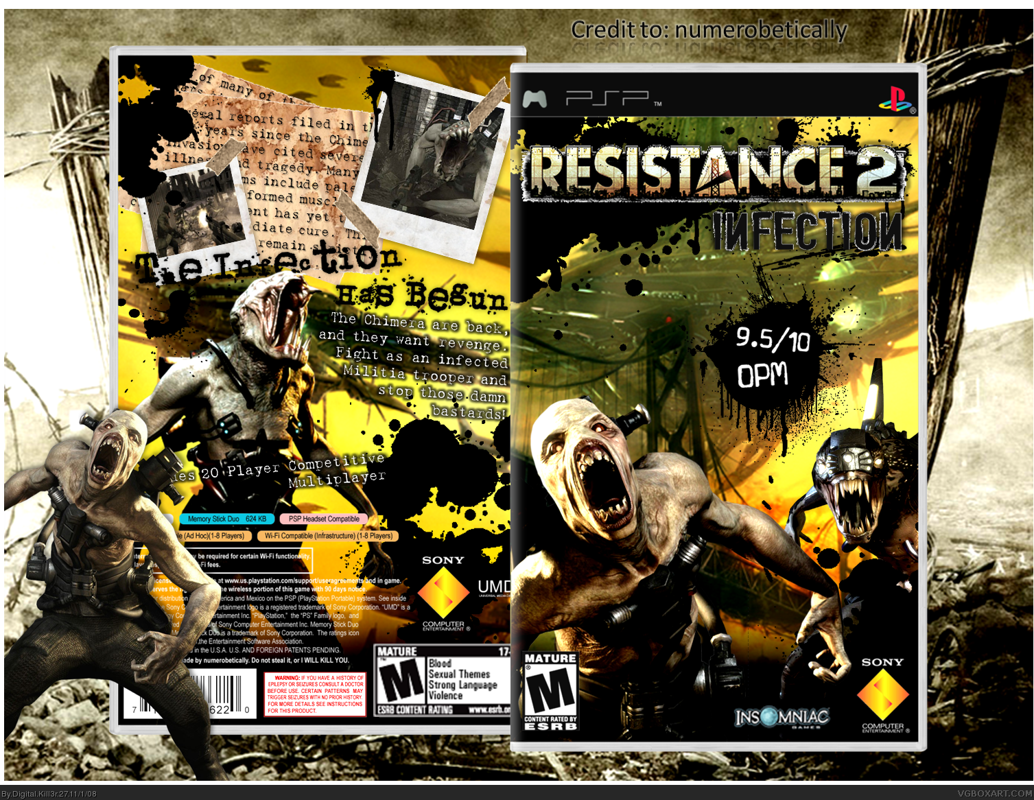 Resistance 2: Infection box cover