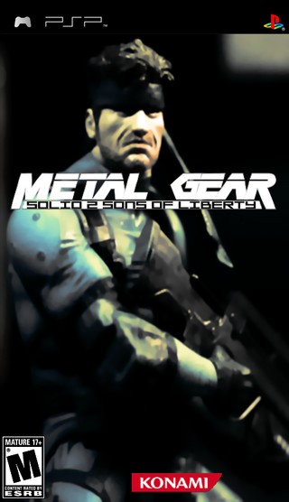 Metal Gear Solid 2 box cover