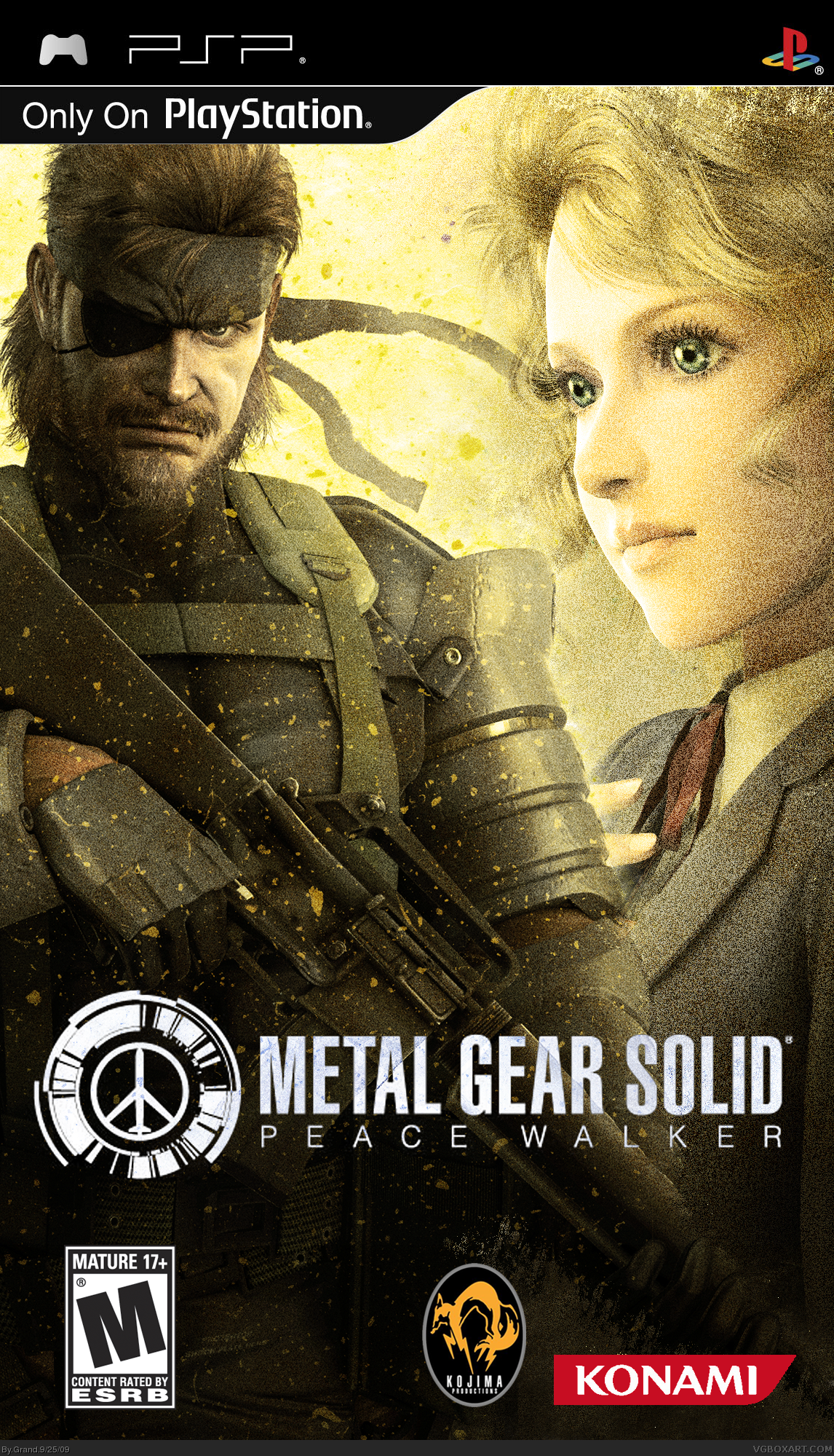 Metal Gear Solid: Peace Walker box cover