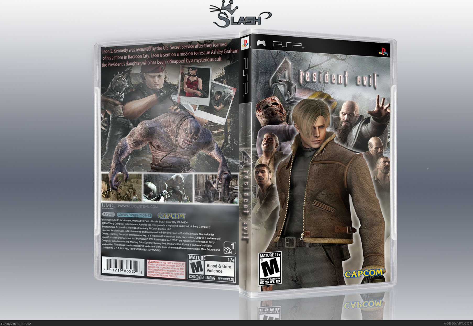 Resident Evil 4: PSP Edition box cover