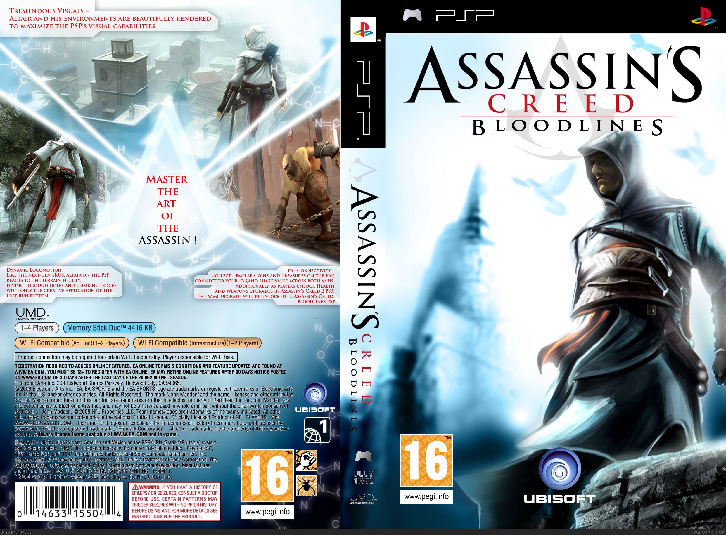 Assassins Creed; Bloodlines box cover