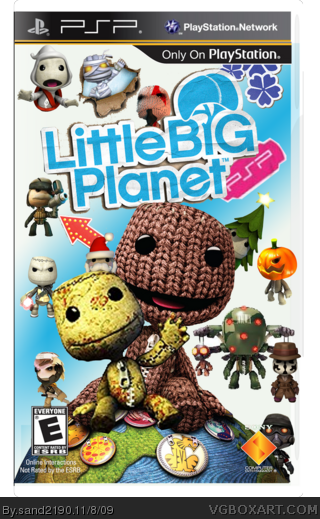 Little Big Planet PSP box art cover