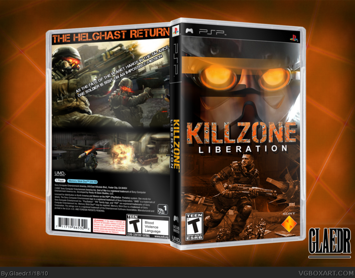 Killzone: Liberation box art cover