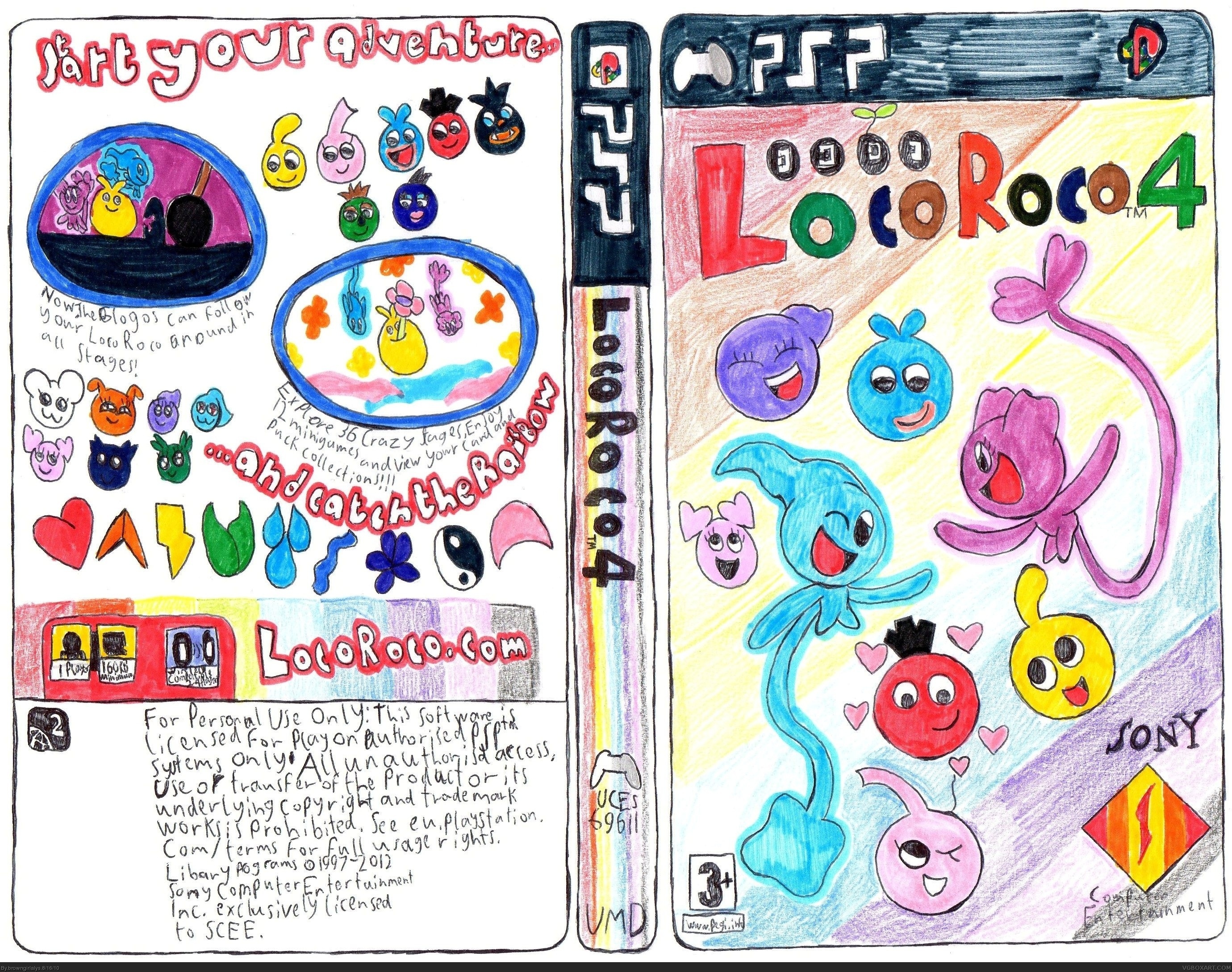 LocoRoco 4 box cover