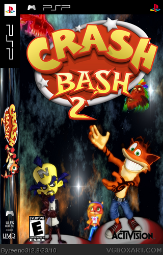 Crash Bash 2 box art cover