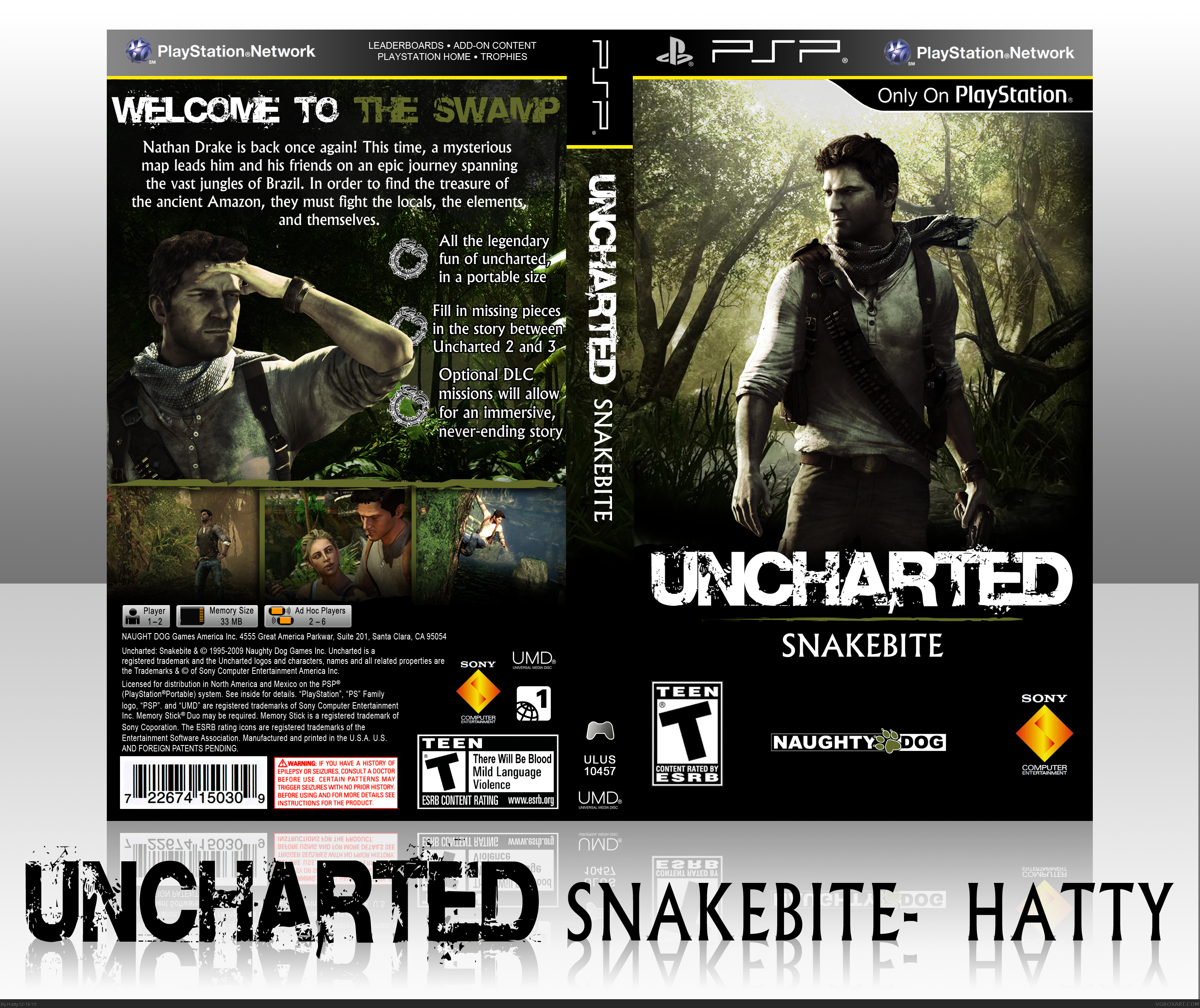 Uncharted: Snakebite box cover