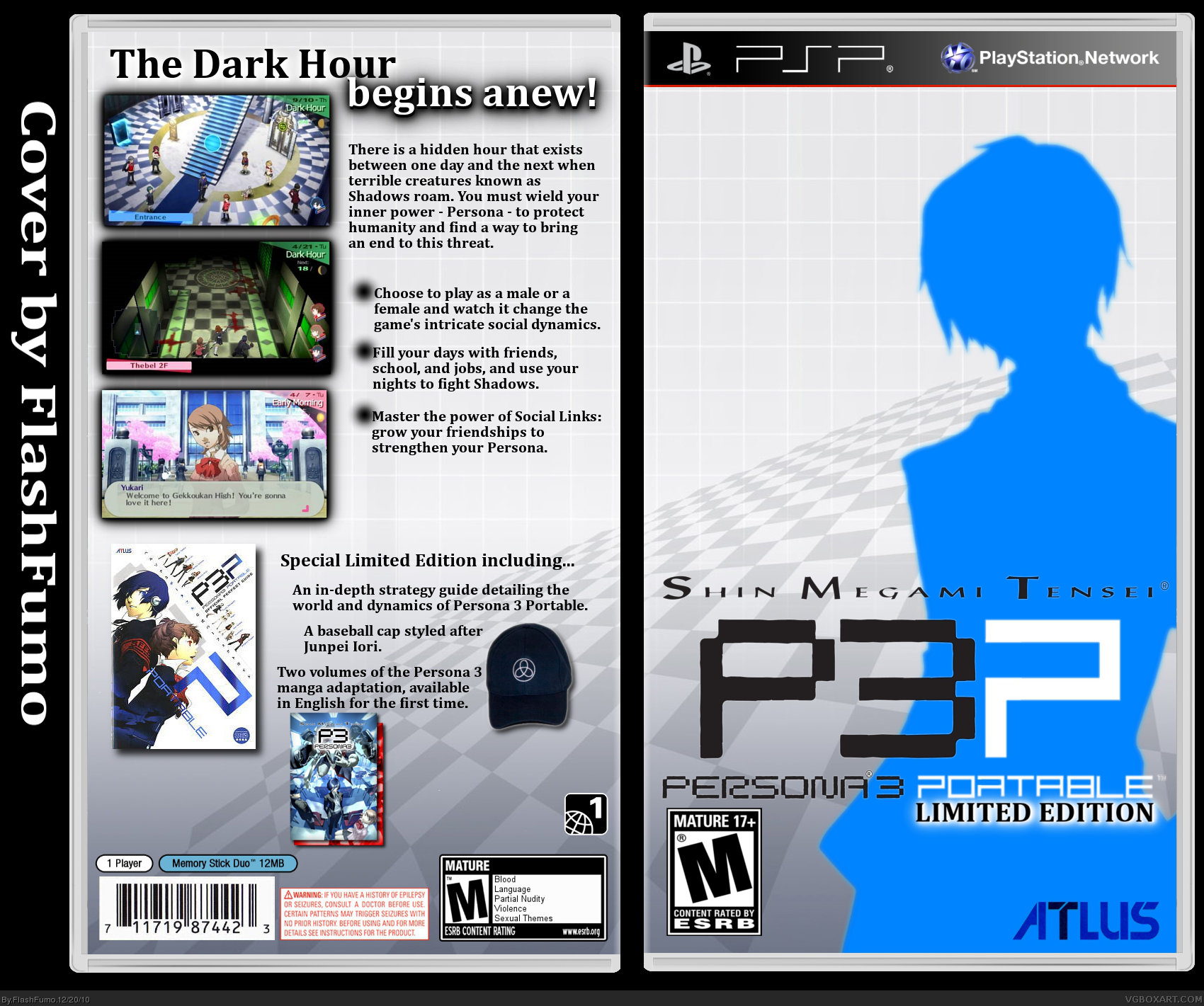 Shin Megami Tensei: Persona 3 Portable box cover