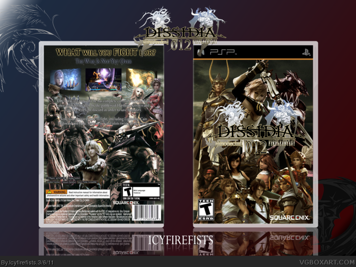 Dissidia Duo Decim : 012 Final Fantasy box art cover