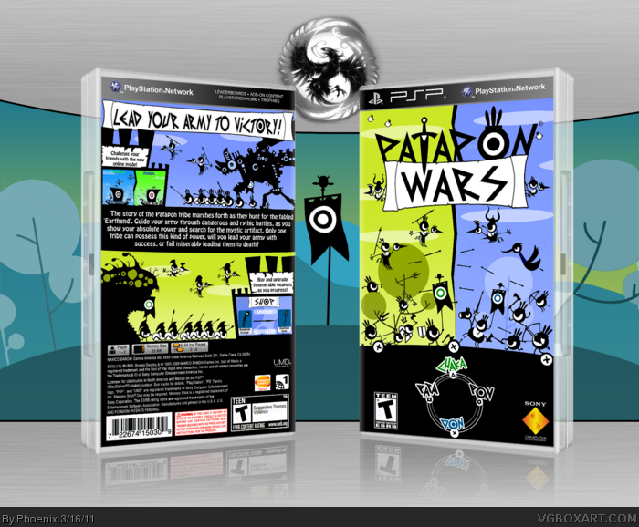 Patapon Wars box art cover