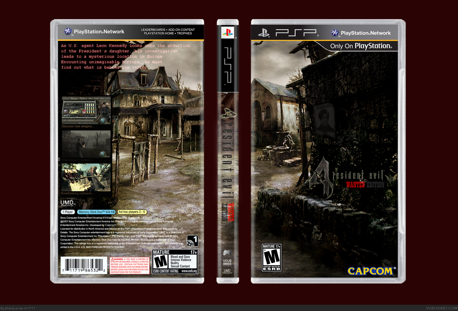 Resident Evil 4: Wanted Edition box cover
