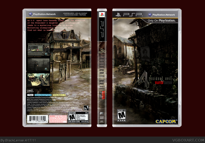 Resident Evil 4: Wanted Edition box art cover