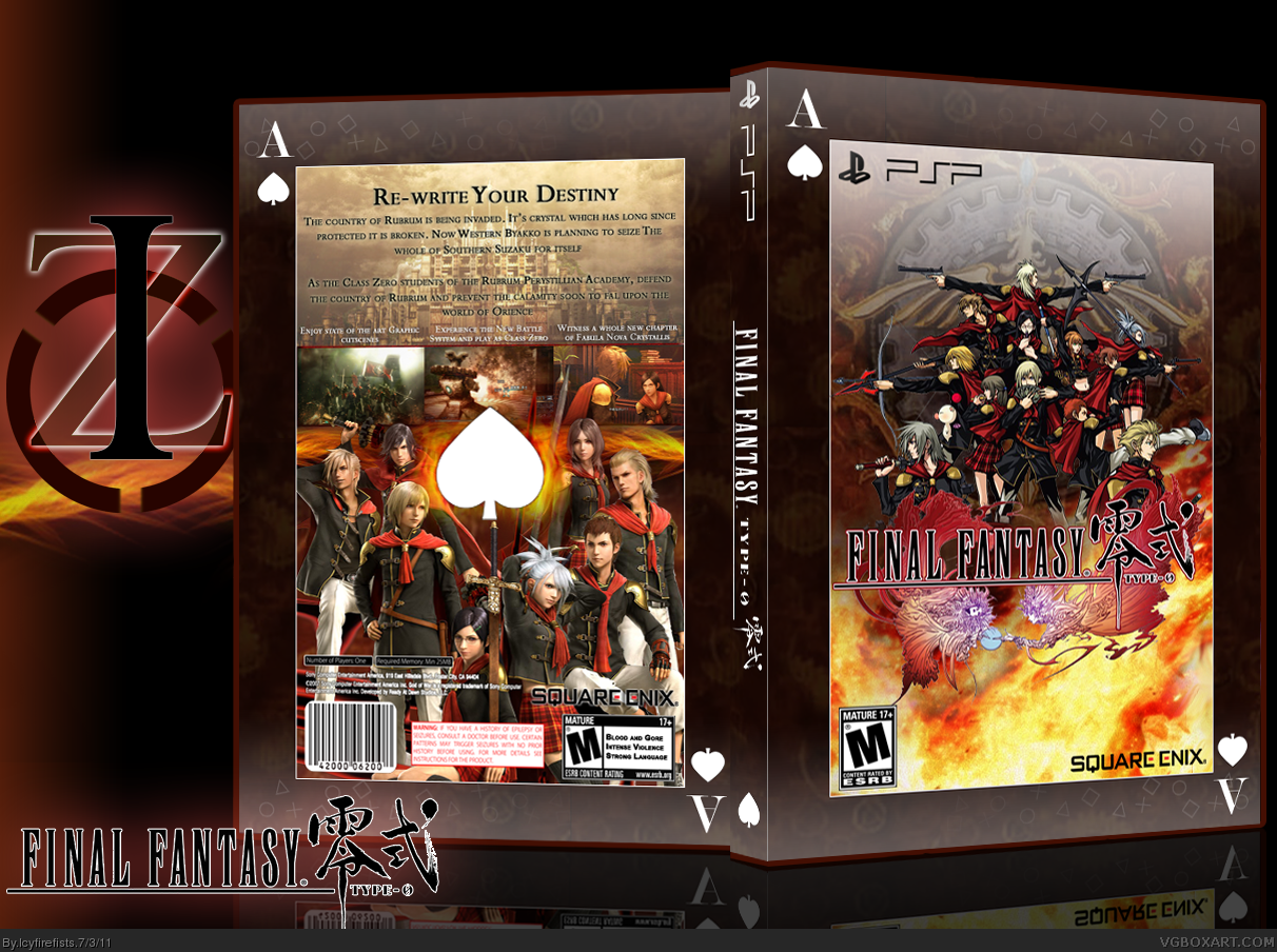 Final Fantasy Type-0 box cover