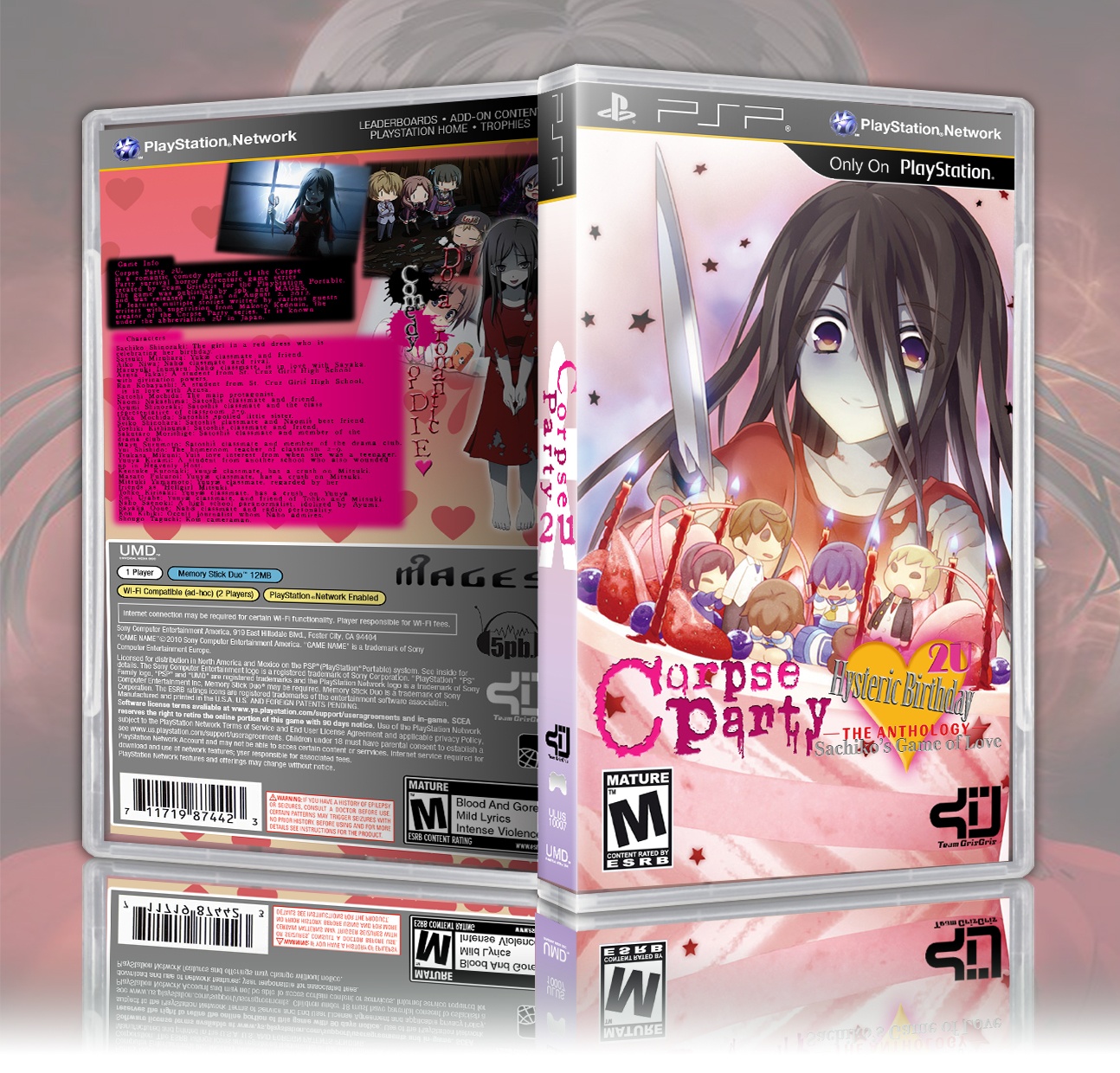 Corpse Party: Hysteric Birthday 2U box cover