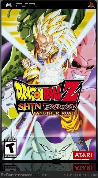 Dragon Ball Z: Shin Budokai Another Road box cover