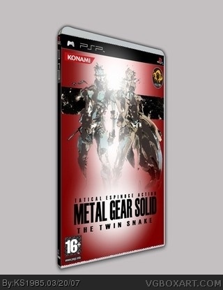 Metal Gear Solid: The Twin Snake box cover