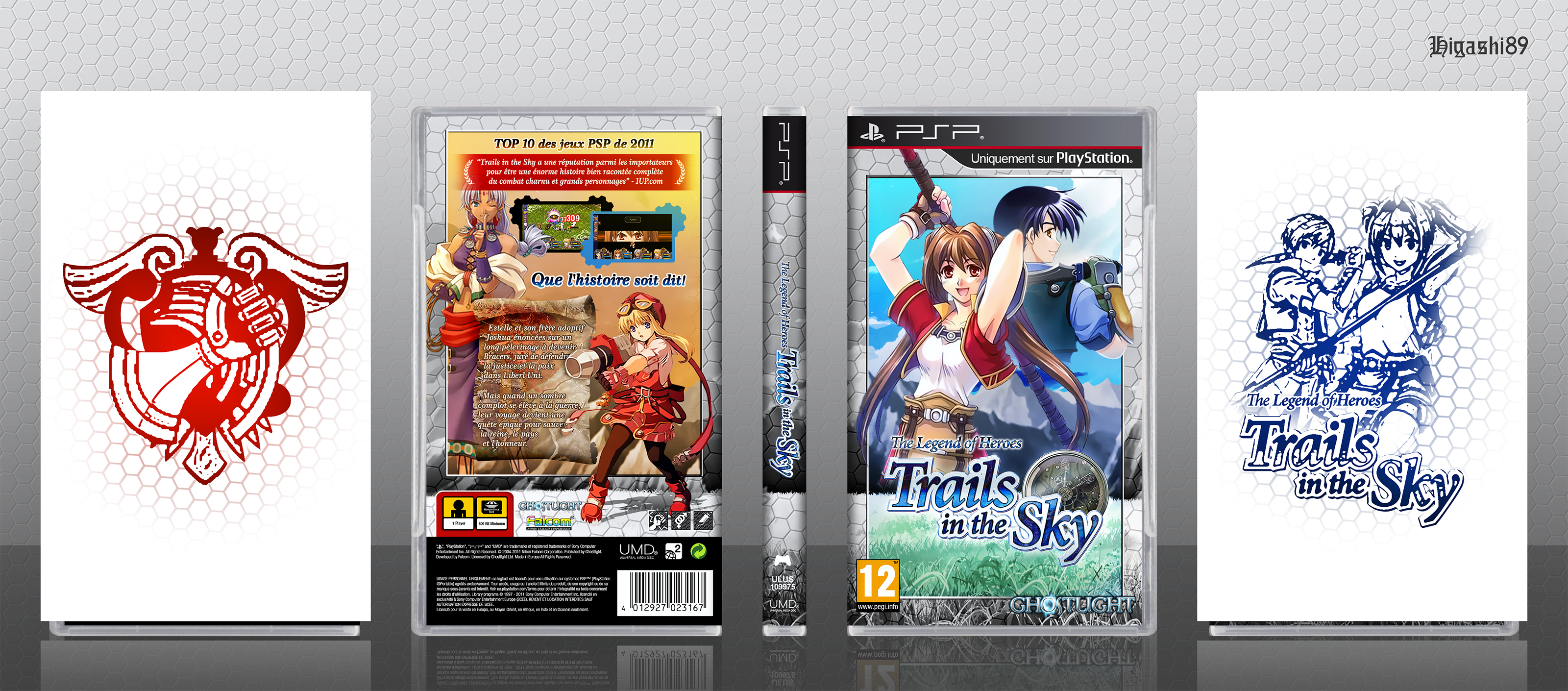 The Legend of Heroes: Trails in the Sky box cover
