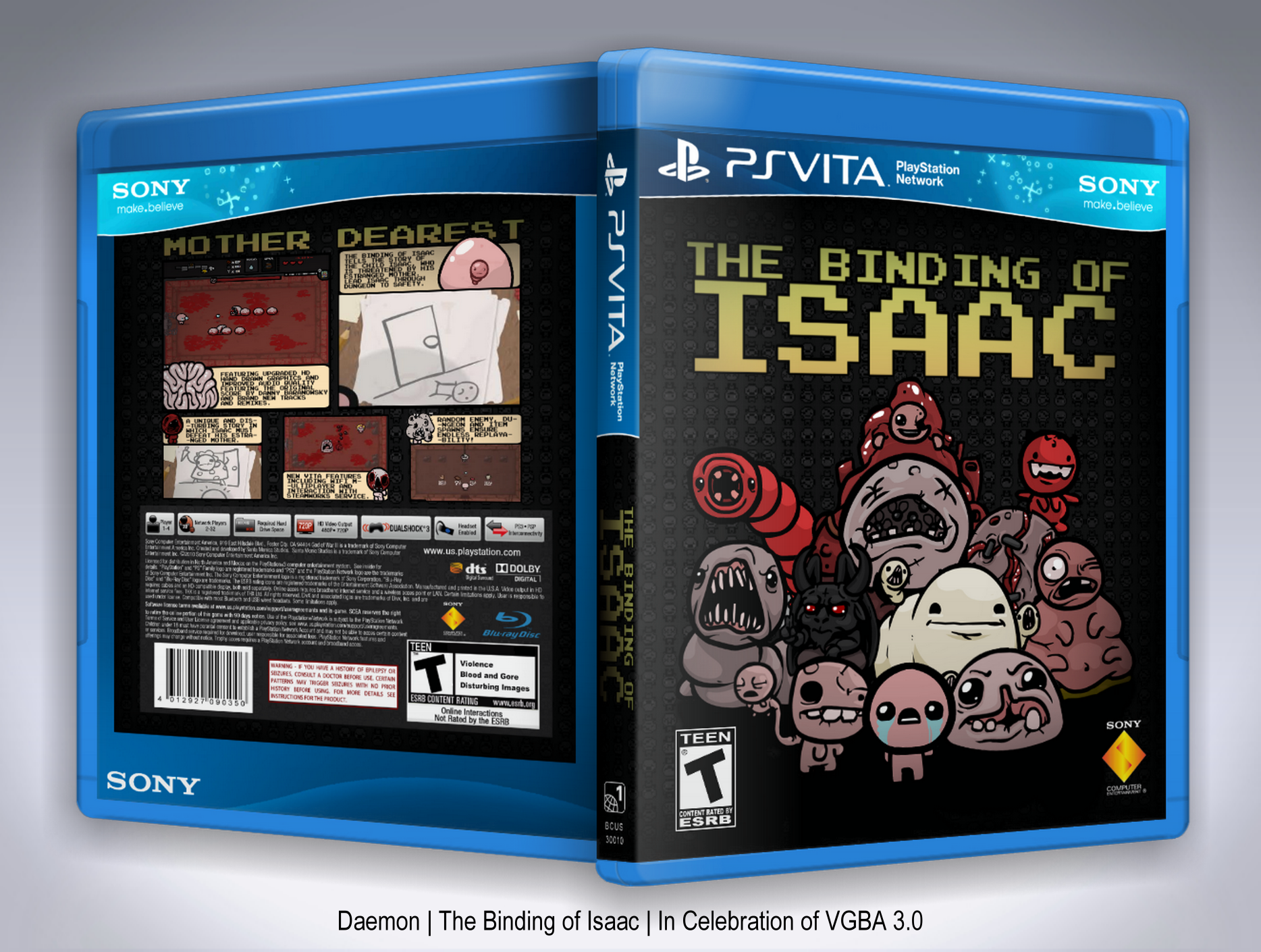 The Binding of Isaac box cover