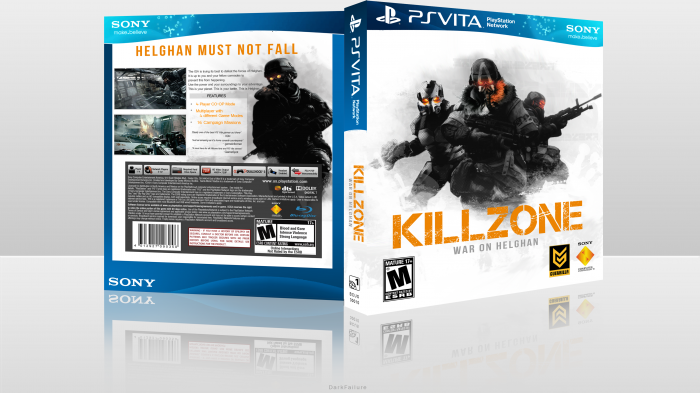 Killzone War On Helghan box art cover