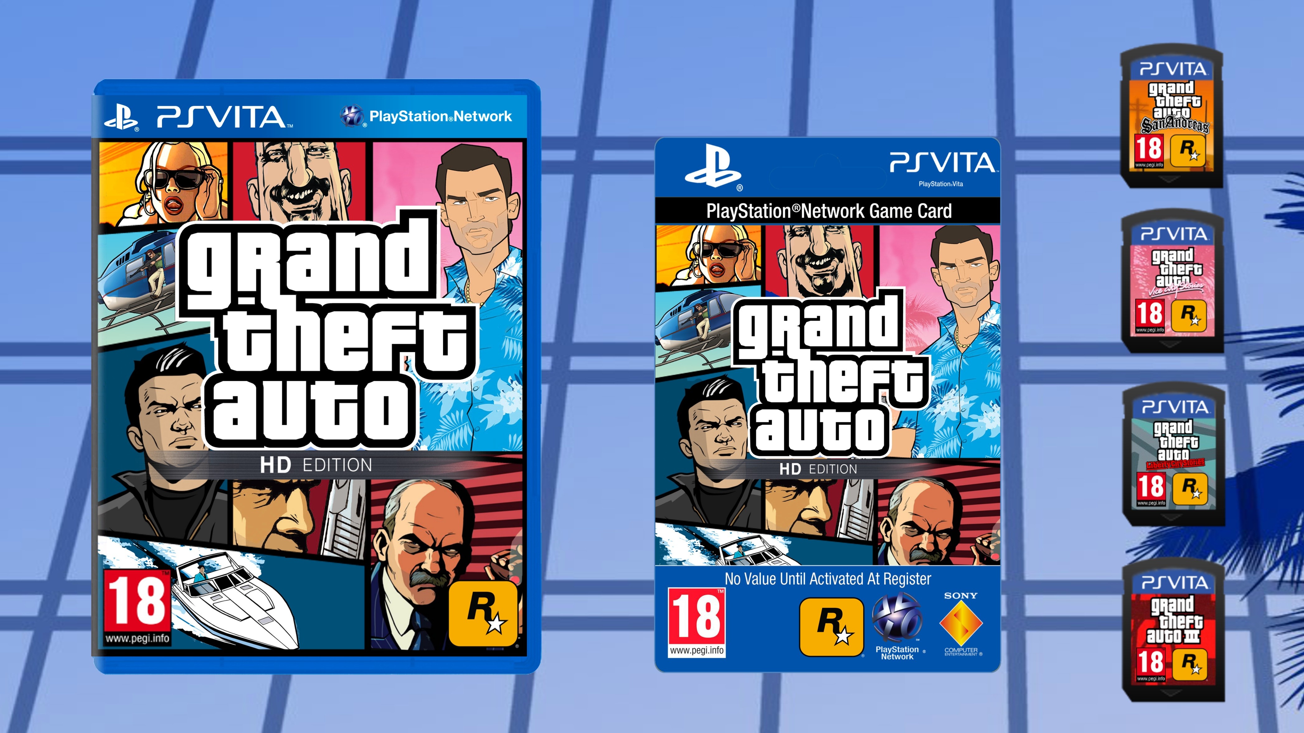 GTA HD Edition box cover