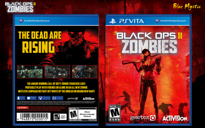 Black Ops II: Zombies box art cover