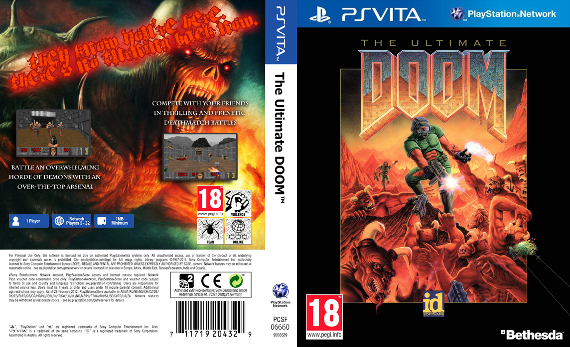 The Ultimate Doom box cover