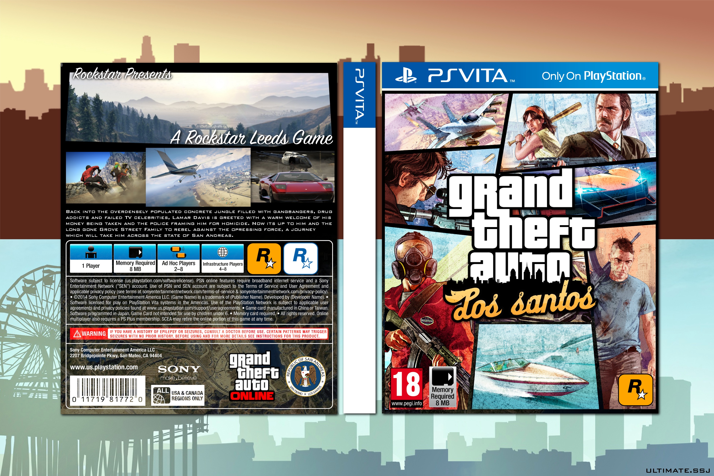 Grand Theft Auto: Los Santos box cover