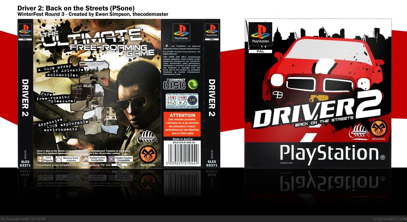 Driver 2 box cover
