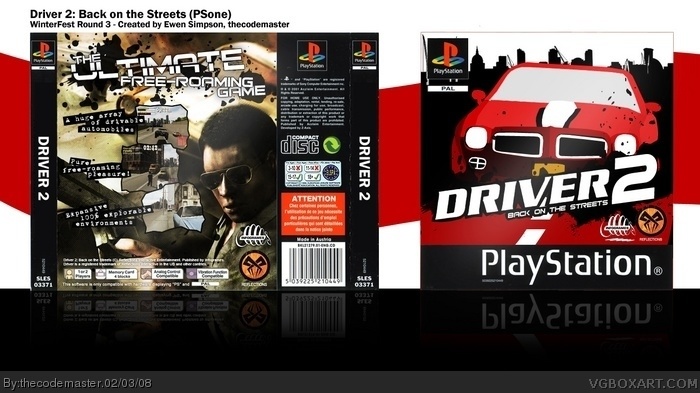 Driver 2 box art cover