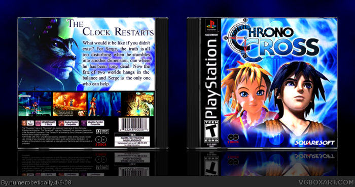 Chrono Cross box art cover