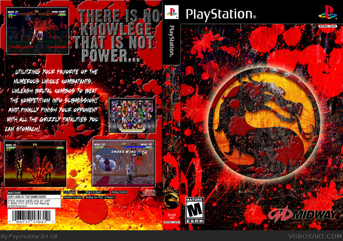 Mortal Kombat Trilogy box art cover