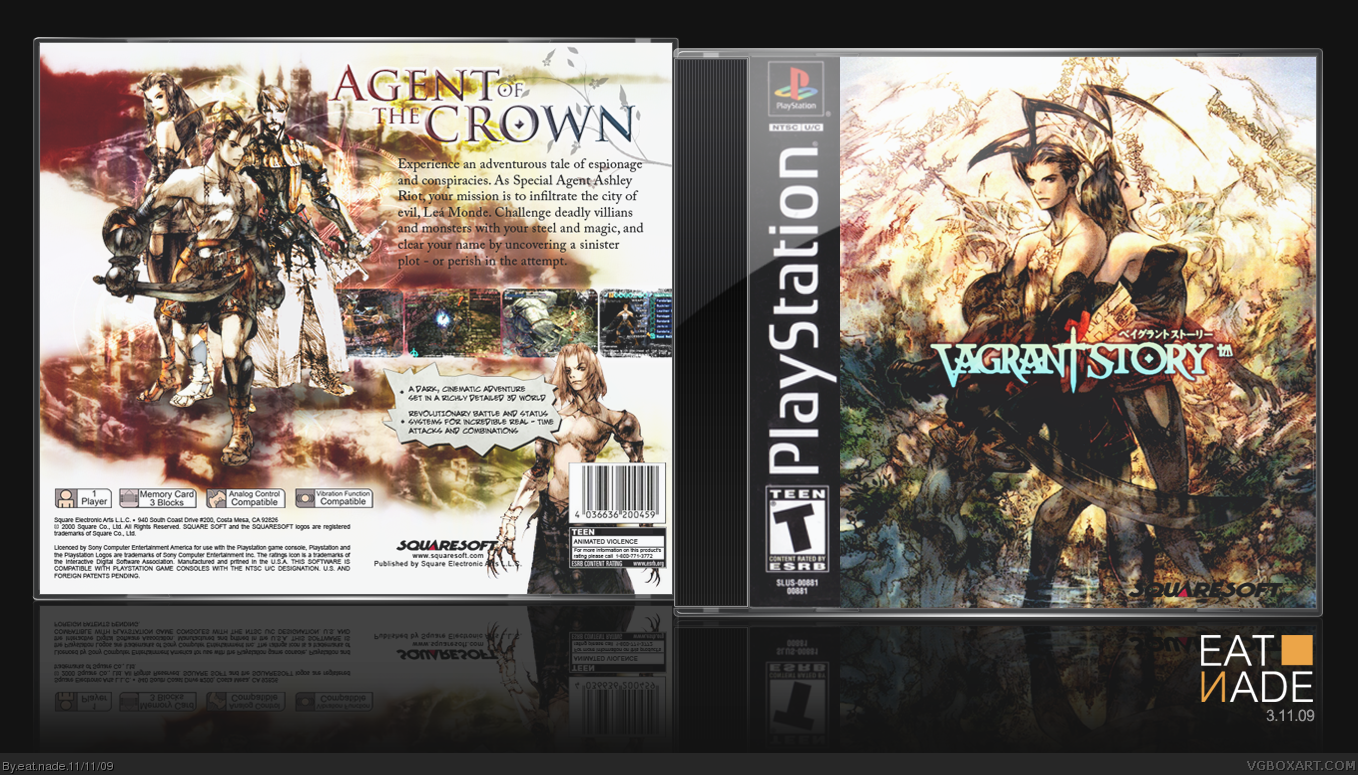 Vagrant Story box cover