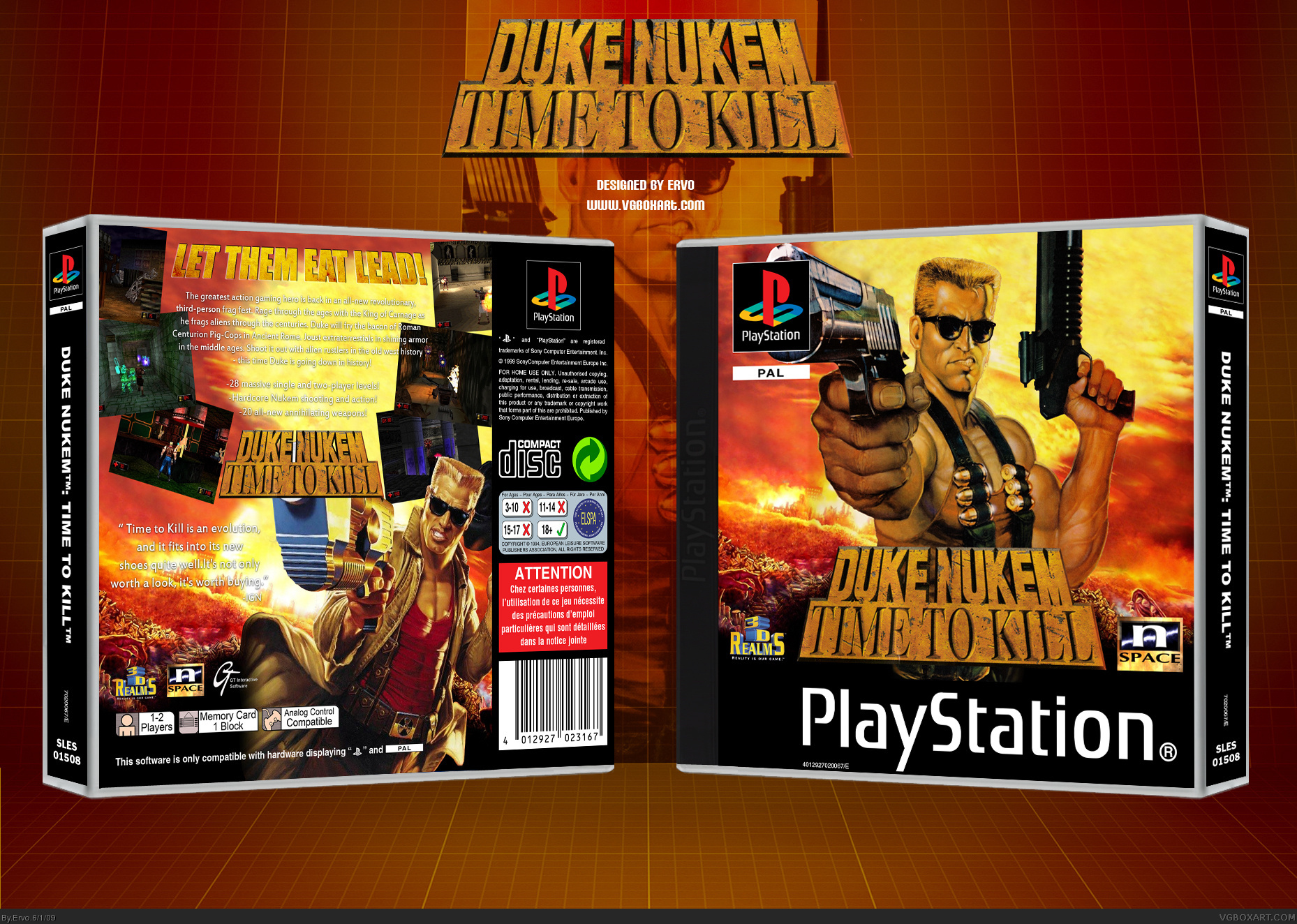 Duke Nukem: Time To Kill box cover
