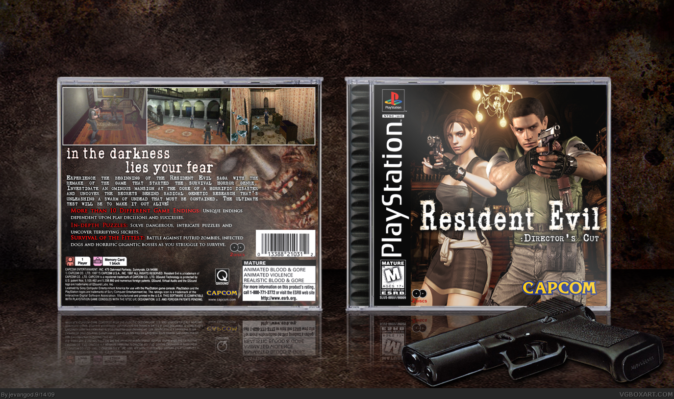Resident Evil Director's Cut box cover