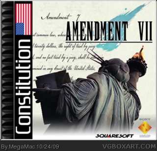 Amendment VII box cover