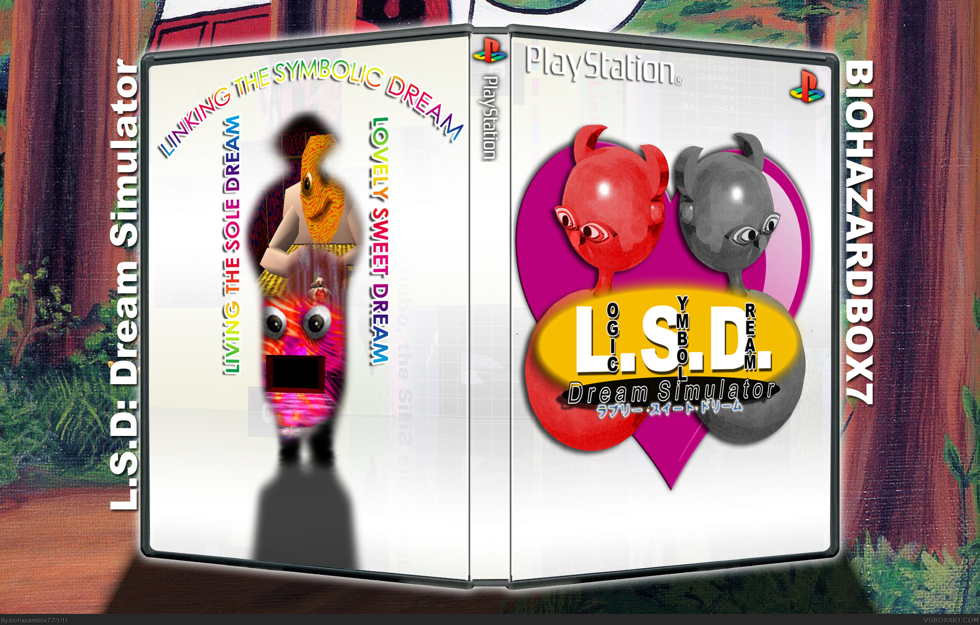L.S.D: Dream Simulator box cover